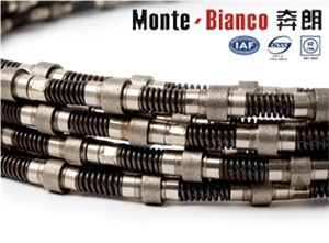 Diamond Wire Saw for Quarrying Profiling Monte-Bianco Cutting Tool Wire Saw