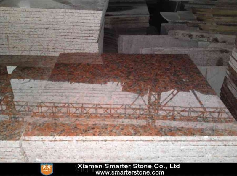 Chinese Red Granite Tile-Maple Red G562