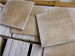 Noce Tumbled Travertine, Travertine Slabs