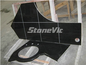 Granite Laminated Aluminum Honeycomb Countertop-Fo, Black Granite Countertop