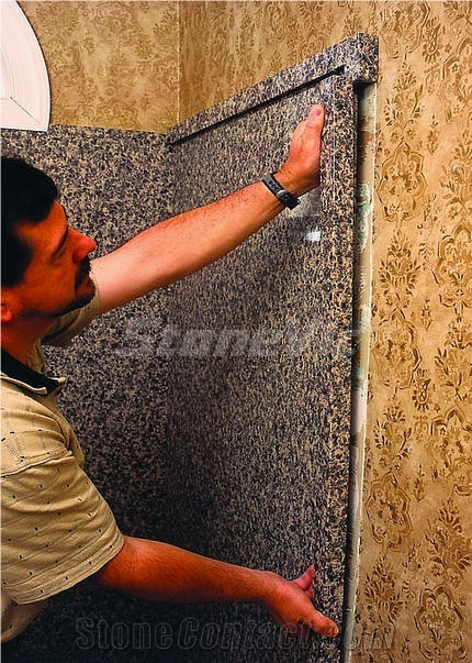 Granite Laminated Fiberglass Panel-bathroom Applic