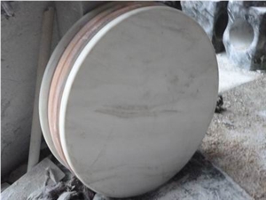 Cloudy Rosa Marble Tabletops, Pink Marble Tabletops
