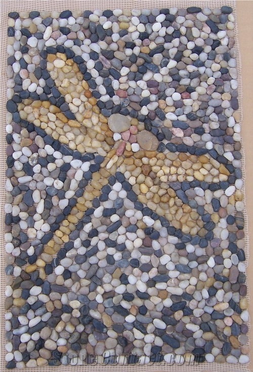 Pebble Mosaic Picture,Art Work
