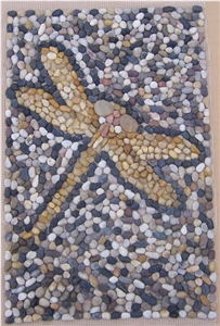 Pebble Mosaic Picture,Art Work