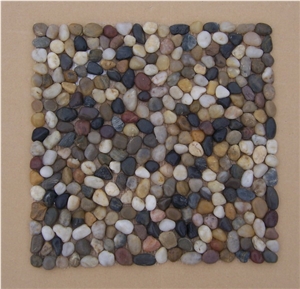Pebble Stone Mosaic Picture,Art Work
