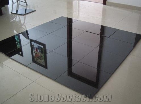 Shanxi Black Granite Tiles, G777 Black Granite