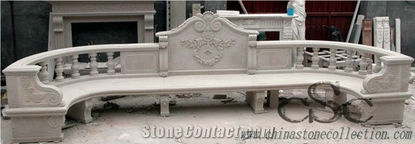 Chair Stone, Marble Bench