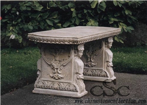 Stone Furniture,Yellow Marble Table Stand