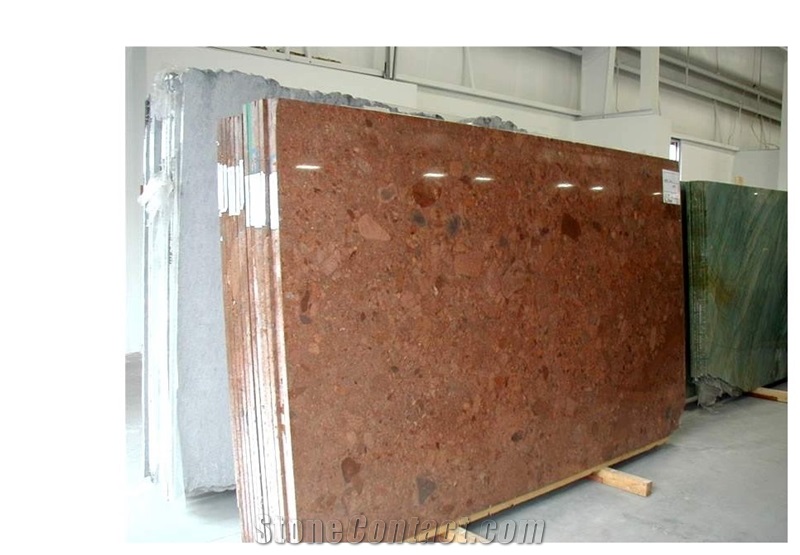 Persian Red Marble Slabs