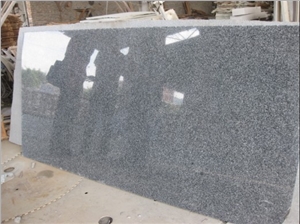 G654 Granite, Sesame Black Granite Slabs