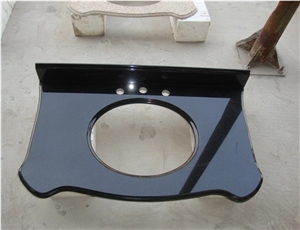 Granite Bathroom Vanity, Absolute Black Granite Bath Tops