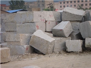 Sesame White Granite Blocks, China Grey Granite