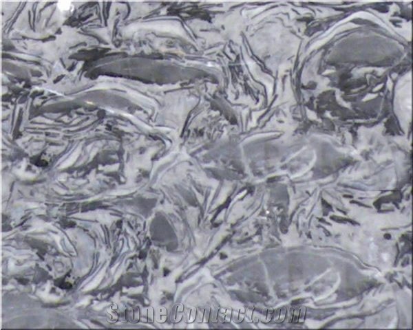 Overlord Flower Marble Slabs & Tiles, China Grey Marble