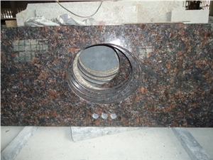 Tan Brown Granite Vanity Top