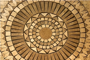 Mosaic Floor Medallion 1