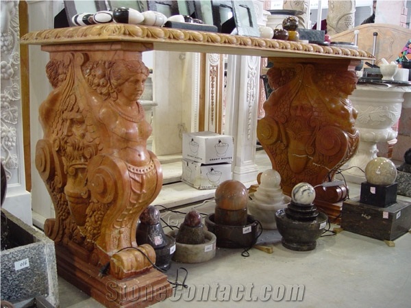 Stone Carving Marble Table