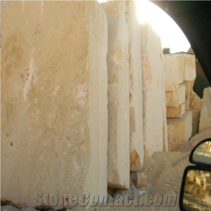 Jerusalem Royal Limestone Block, Israel Beige Limestone