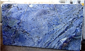 Azul Bahia, Blue Bahia Granite Slabs