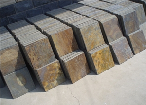 Rusty Slate Tile, China Yellow Slate