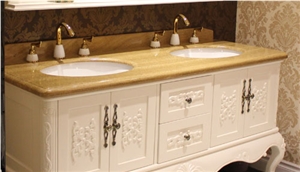 Bathroom Marble Vanitytops, Beige Marble Bath Tops