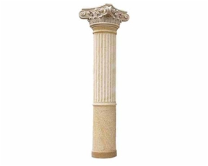 Column Series RC-010, Yellow Granite Column