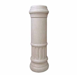 Column Series RC-012, Beige Marble Column