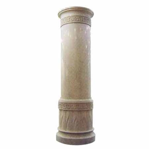 Column Series RC-013, Beige Marble Column