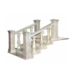 Stone Banister BA-013, Beige Marble Balustrade & Railings