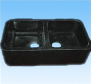 Black Granite Sink,wash Basin