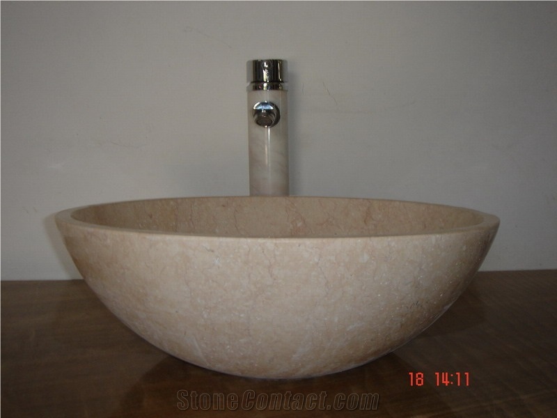 Egypt Beige Marble Sink,wash Basin