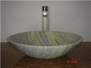 Green Marble Sink,wash Basin