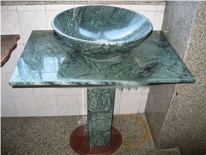 Green Marble Vanity Top