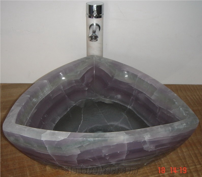 Lilac Marble Sink,wash Basin