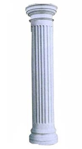 G603 Grey Granite Column