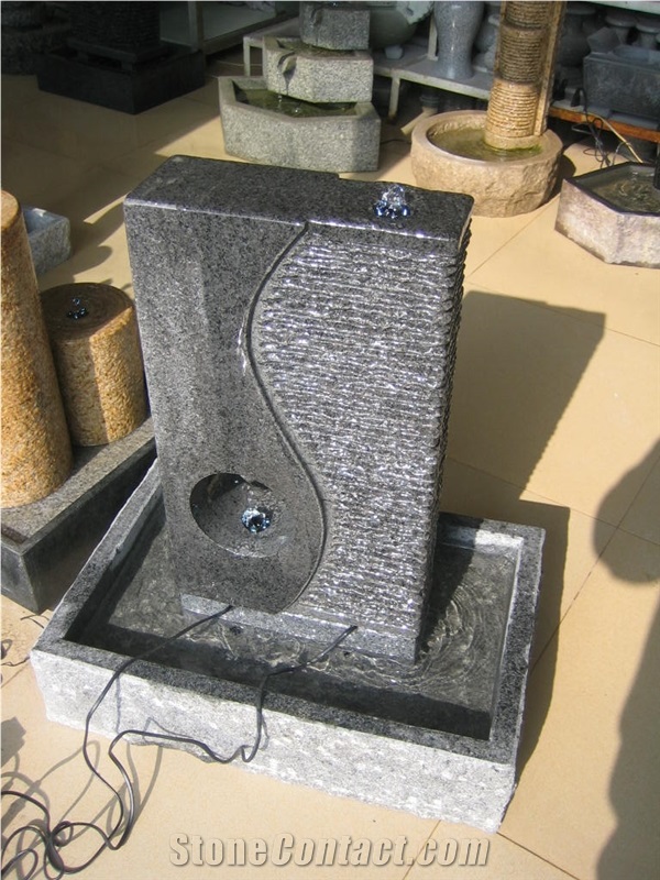 Black Granite Fountains