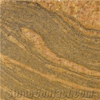 Juparana Colombo Gold Granite Slabs, India Yellow Granite