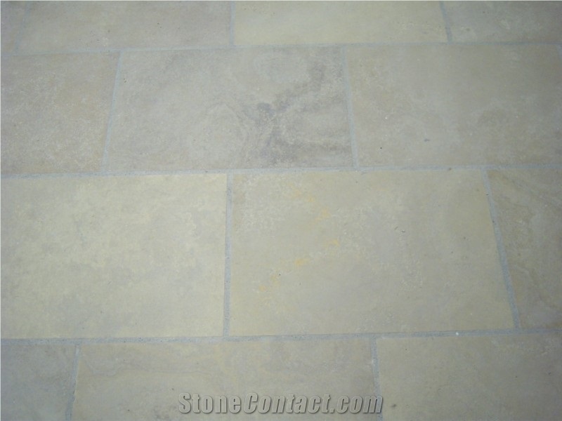 Anamosa Limestone Fleri Patio Tiles, United States Grey Limestone