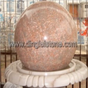 Agate Red Marble Fountain