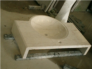 Sylvia Beige Marble Sink