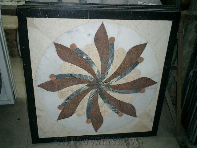 DL Stone Mosaic Table,Marble Mosaic Table