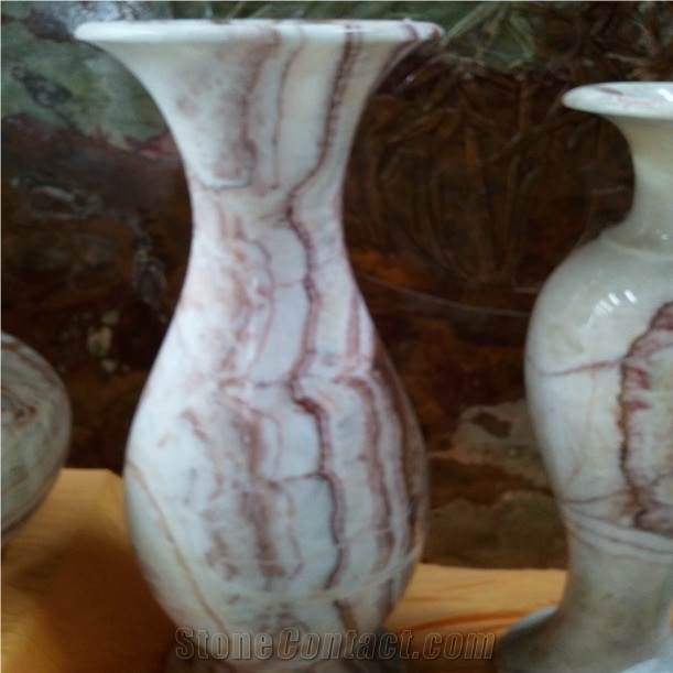 DL Stone Vase ,White Marble Vase from China