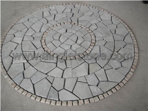 Nartural Paving Stone Pattern, Grey Slate Paving Stone