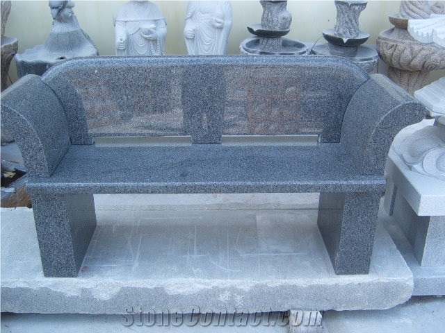 Stone Bench,Black Granite Bench