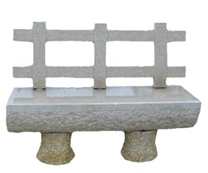 Stone Bench,Granite Bench, G603 White Granite Bench