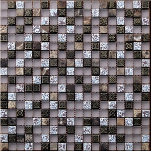 Stone Mosaic Tile ,Glass Mosaic Tile