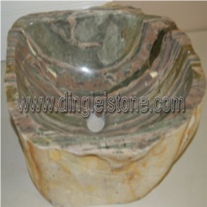 Stone Sink, Green Onyx Sink