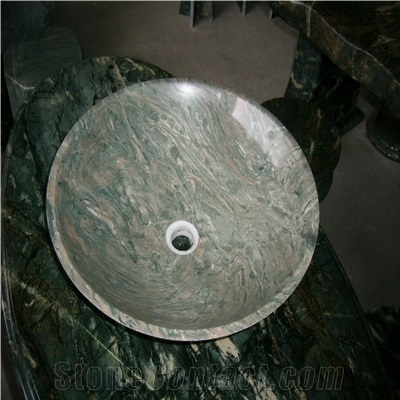 Stone Sink,Marble Sink, Sunny Giallo Yellow Marble Sink