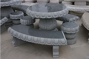 Stone Table,Granite Table, China Impala Black Granite Table