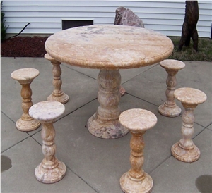 Stone Table, Table Set