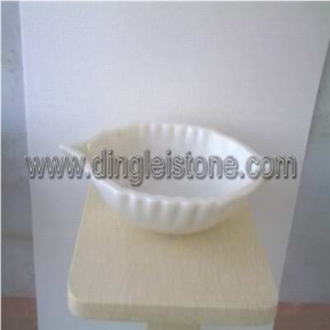 White Onyx Wash Basin